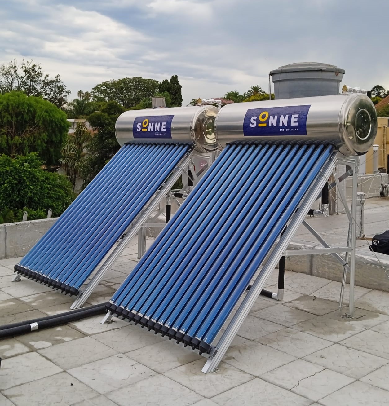 Calentador solar corporativo